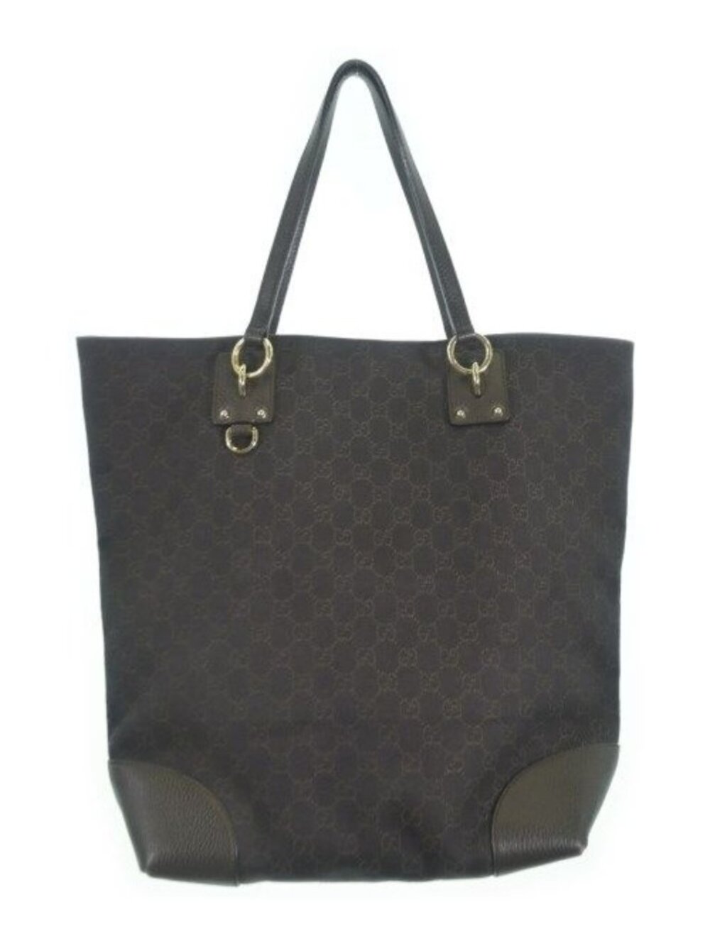 Gucci GG Canvas Tote Bag Brown